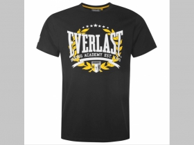 Everlast čierne pánske tričko BOXING ACADEMY 100%bavlna